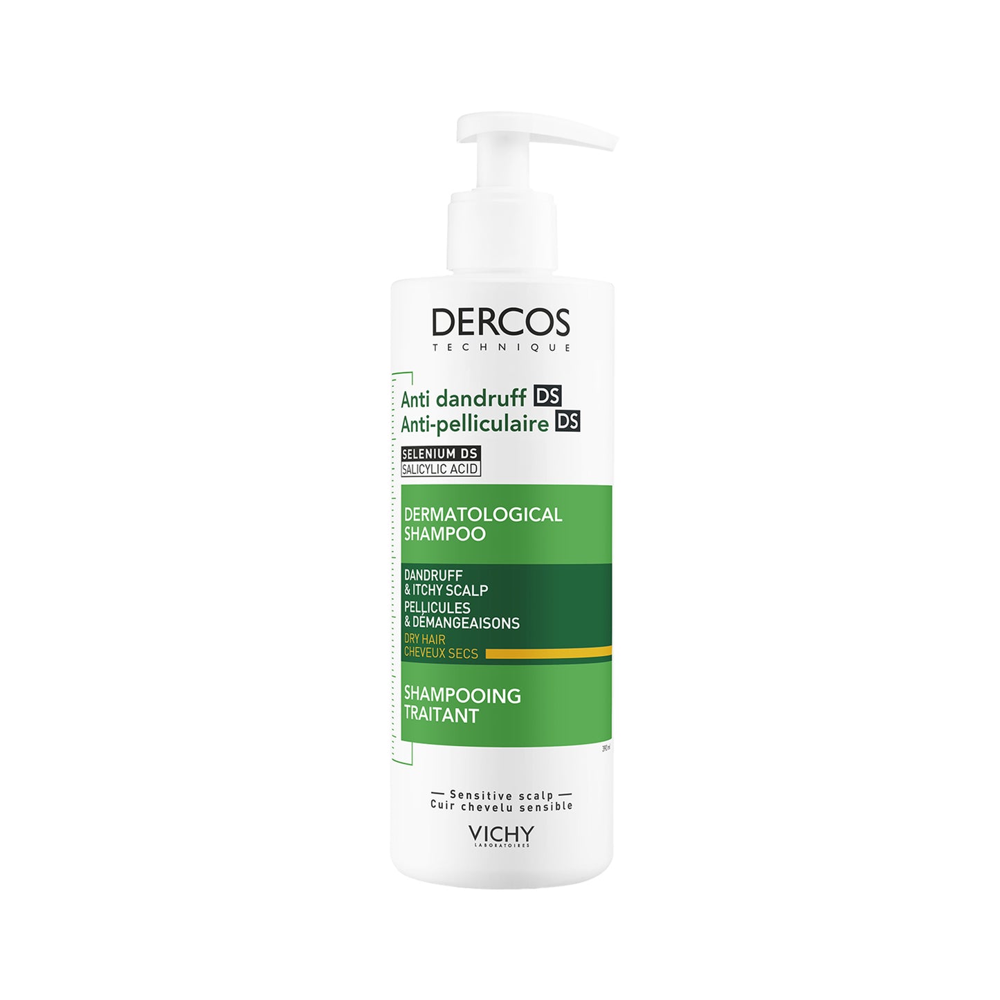 VICHY DERCOS CASPA SECA 390ML