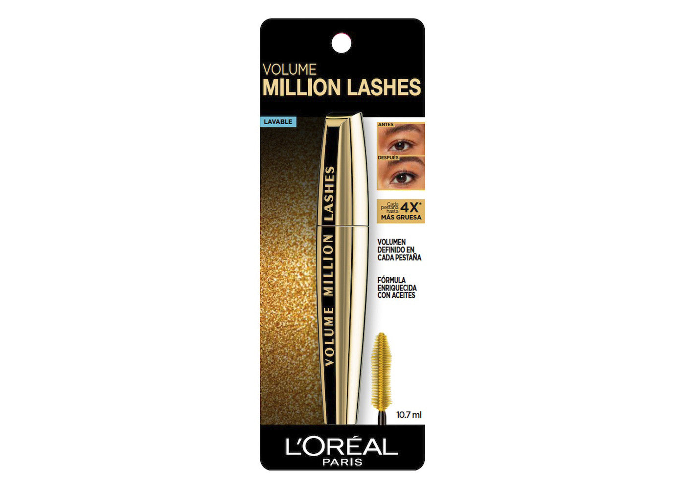 VOLUME MILLION LASHES EXTRA BLACK