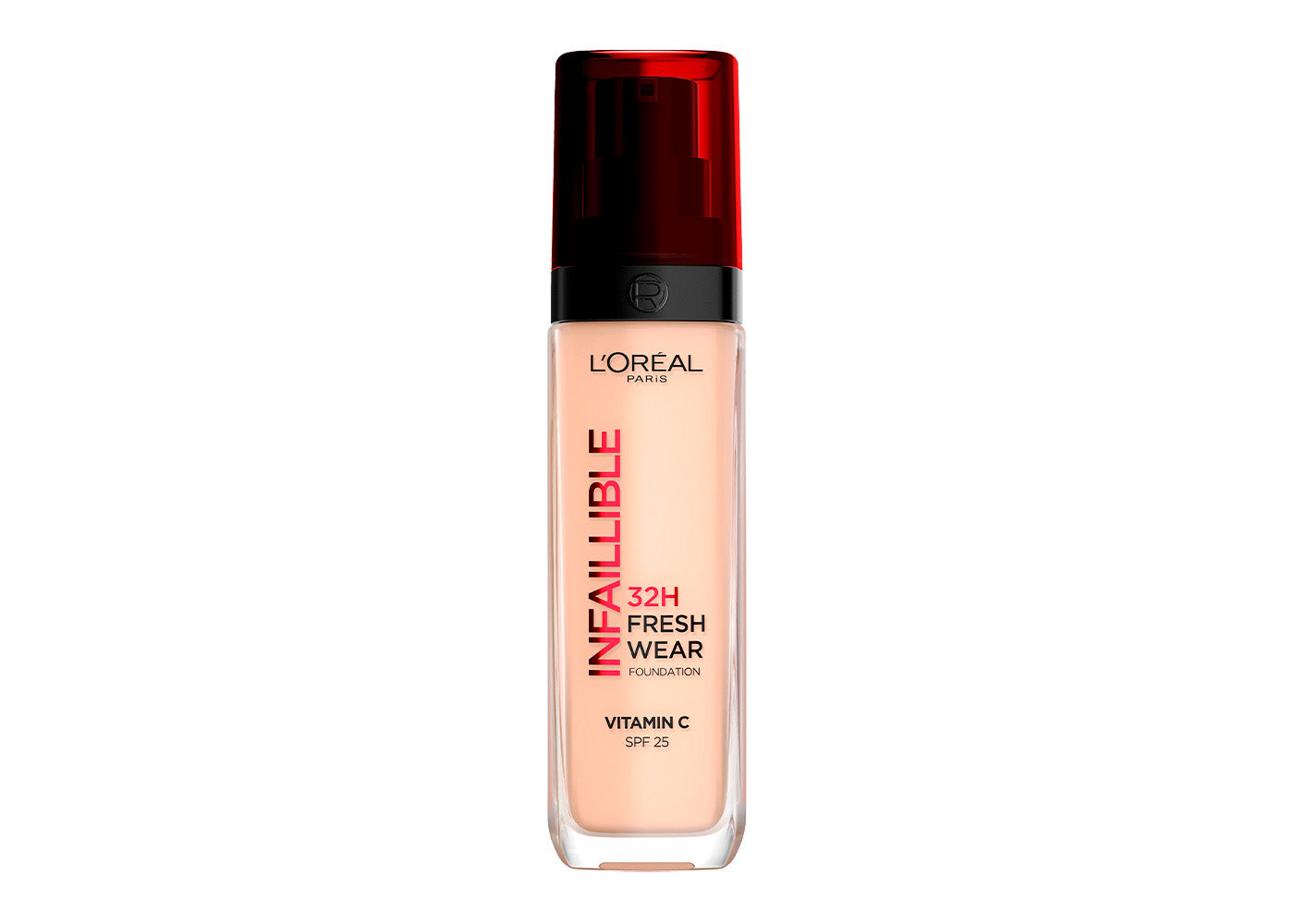 L´Oréal Paris Base de maquillaje líquida de alta cobertura, Infallible 32h Freshwear Tono 20 Ivory, 30ml