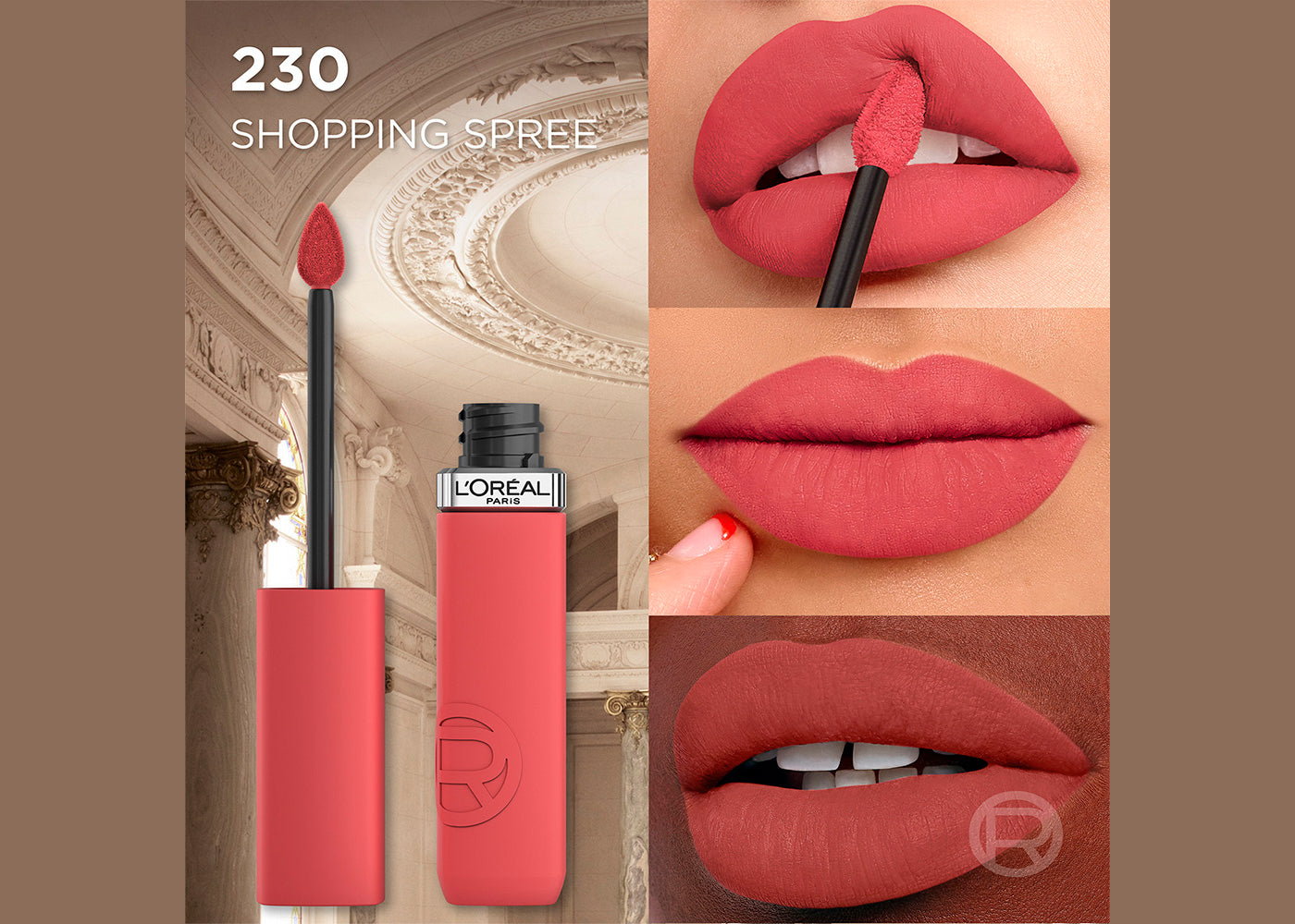 INFALLIBLE LE MATTE RESISTANCE LIPSTICK LIQ.230 1PZA