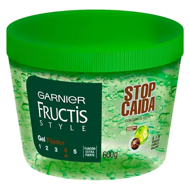 Garnier Fructis Style Gel Stop Caida Tarro, 600 gr