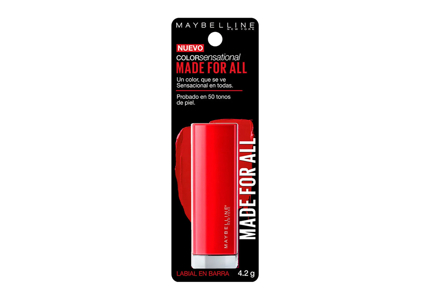 MAYBELLINE Labial Mate en Barra Tono Ruby For Me