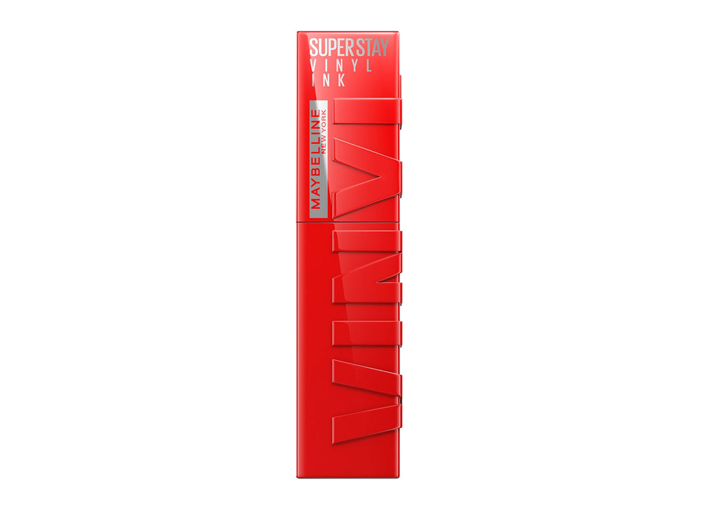 Labial líquido brillante MAYBELLINE Super Stay Vinyl Ink Red Hot