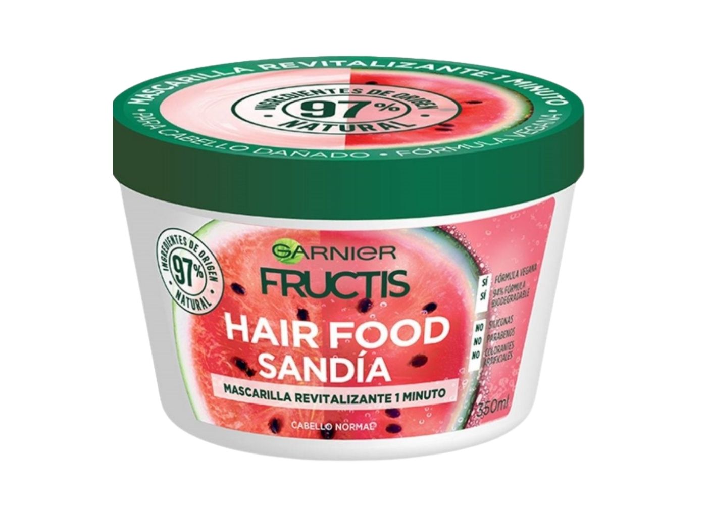 Garnier Fructis Mascarilla fructis hair food sandia 350ml