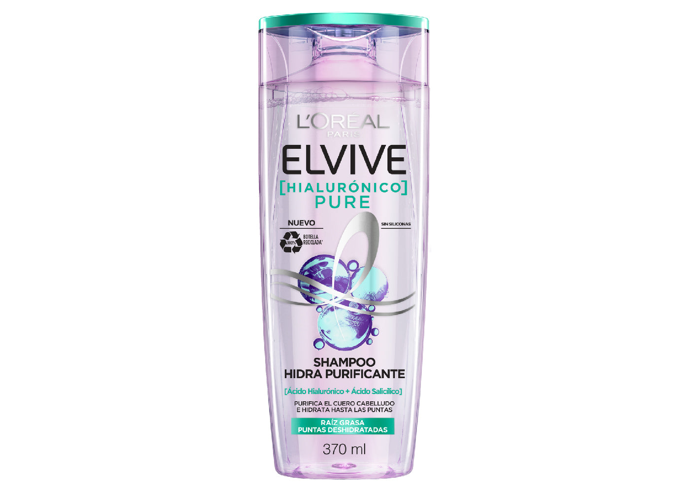 Shampoo Hidra Hilaurónico Elvive L'Oréal Paris 370ml