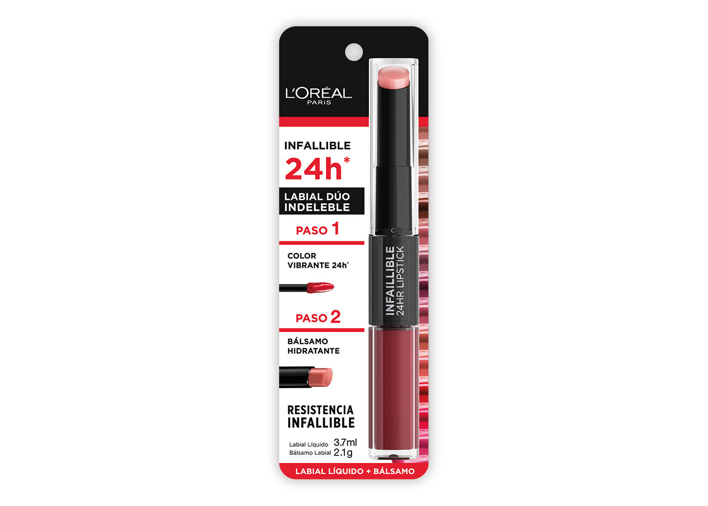 OA INF.LIP.X3 502 RED TO STAY C