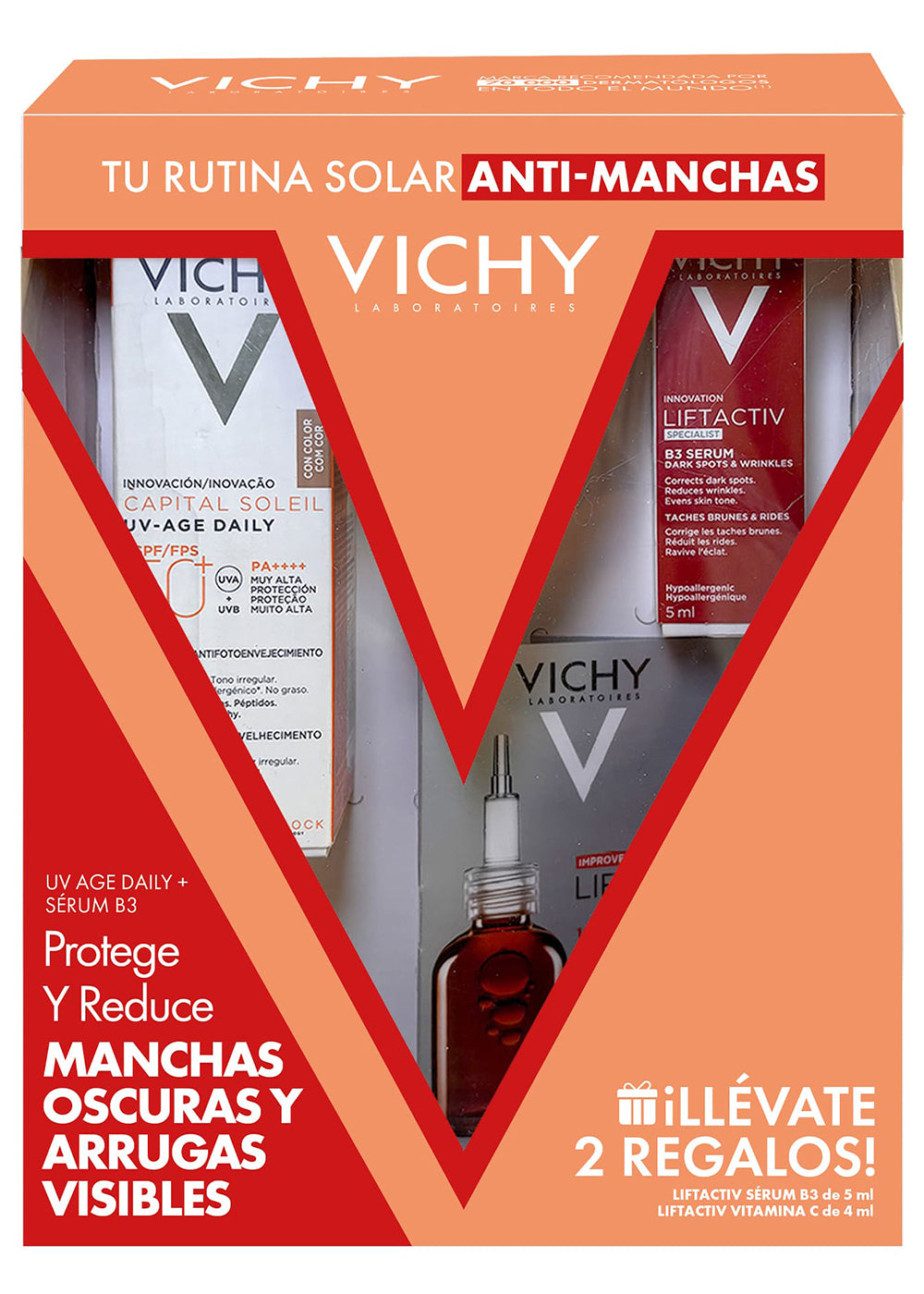 VICHY KIT VERANO CAPITAL SOLEIL ANTIMANCHAS