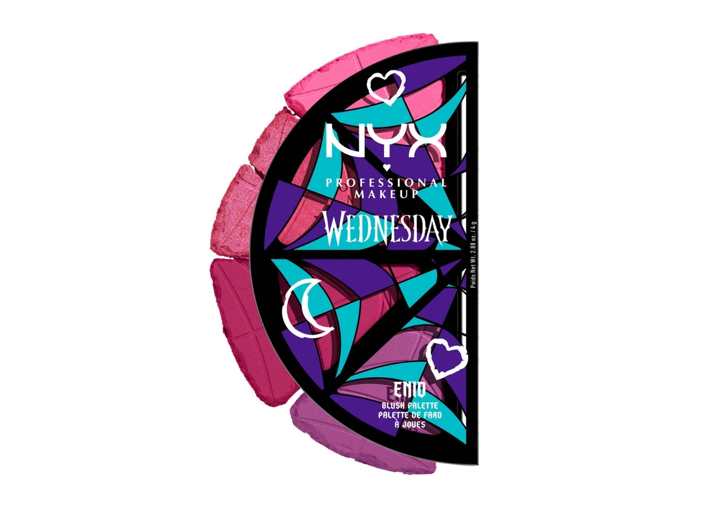 WED STAINED GLASS PALETTE BLUSH