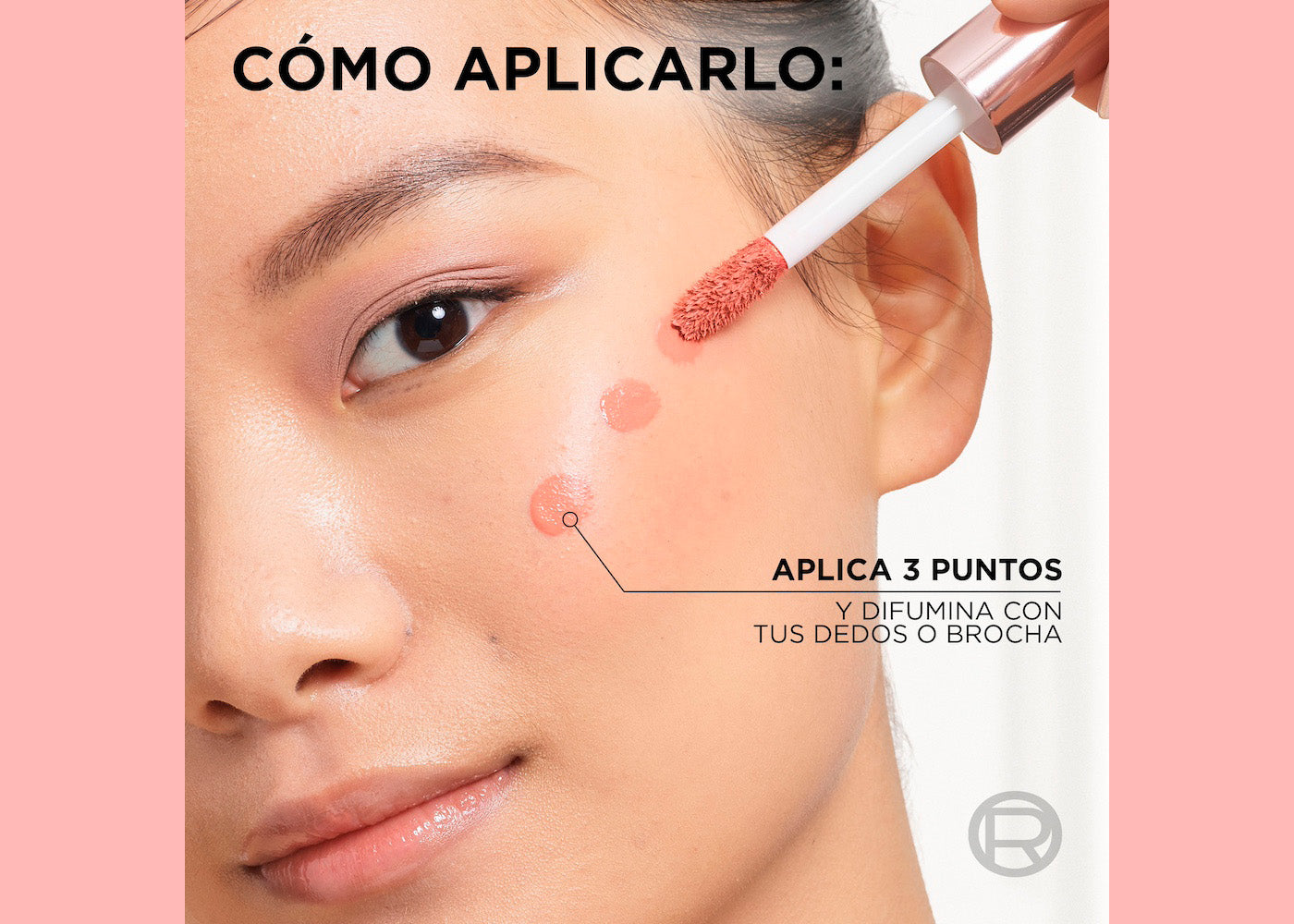 LUMI RUBOR LIQUIDO GLOWY ROUGE 1PZA