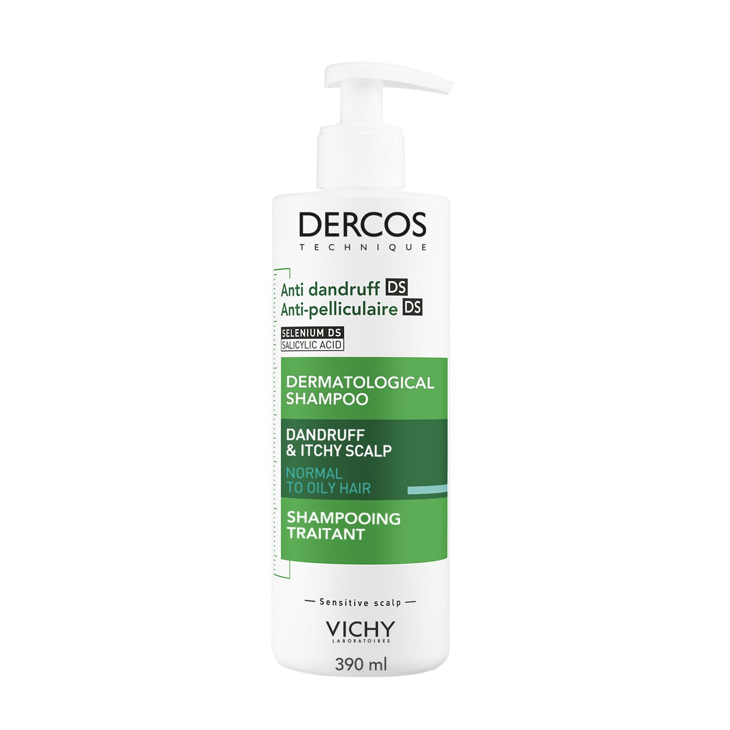 VICHY GEL   DERCOS SHAMPOO ANTI CASPA GRASA