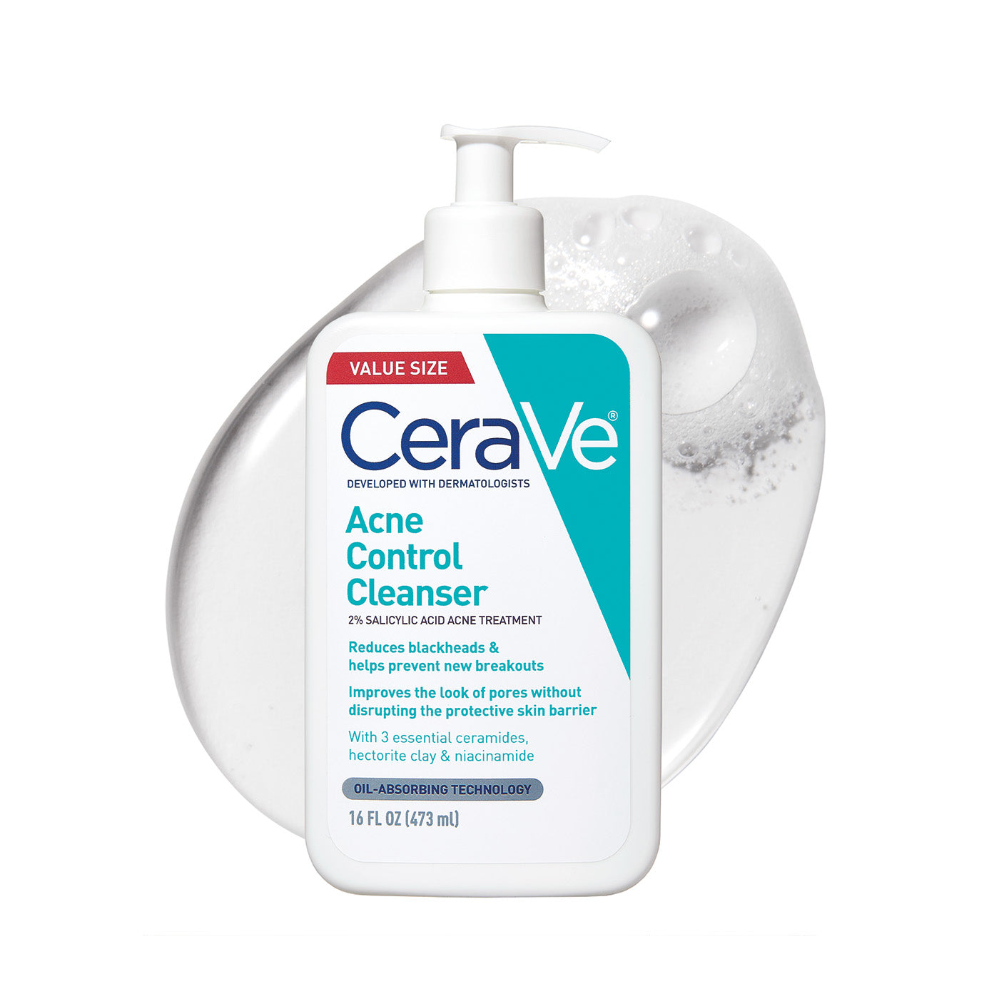 CRV ACNE CLEANSER 16OZ IT SP