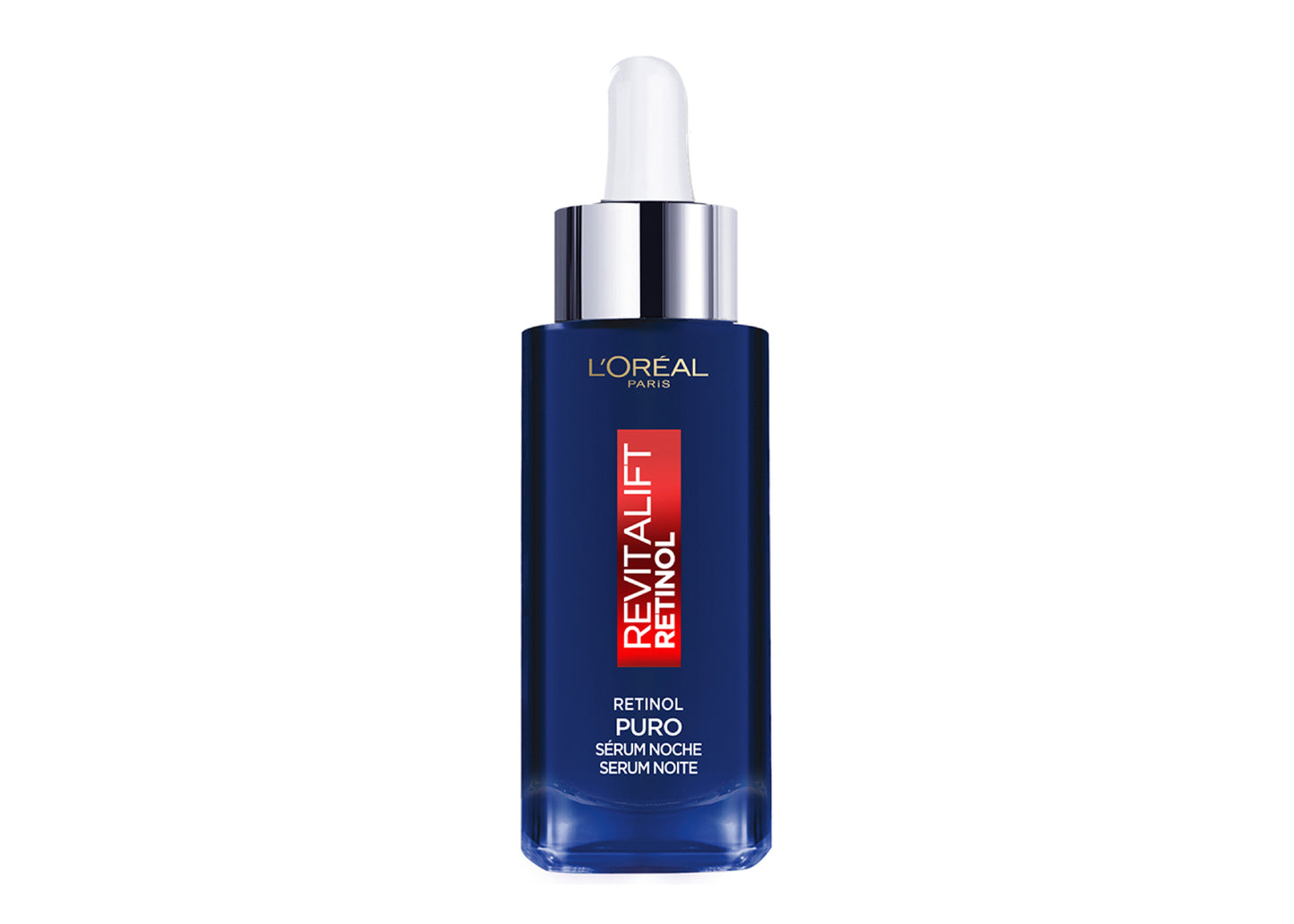 L'Oréal Paris Serum Facial Noche con Retinol Revitalift, 30 ml