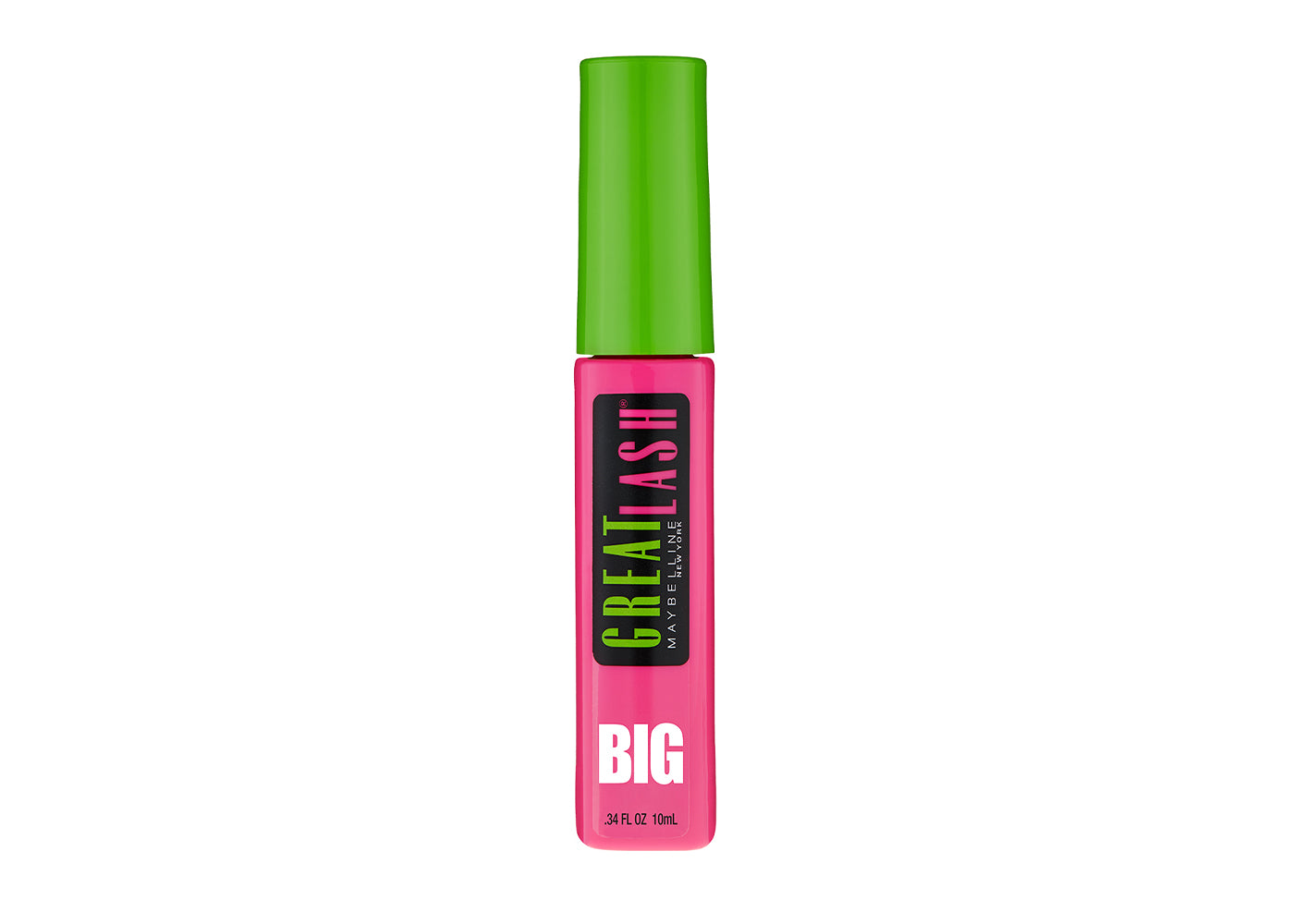MAYBELLINE Great Lash Big Brush, Very Black, 33 ml