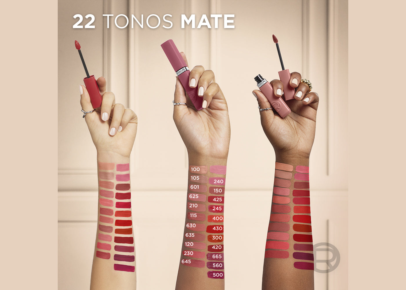 INFALLIBLE  LE MATTE RESISTANCE LIPSTICK LIQ.105