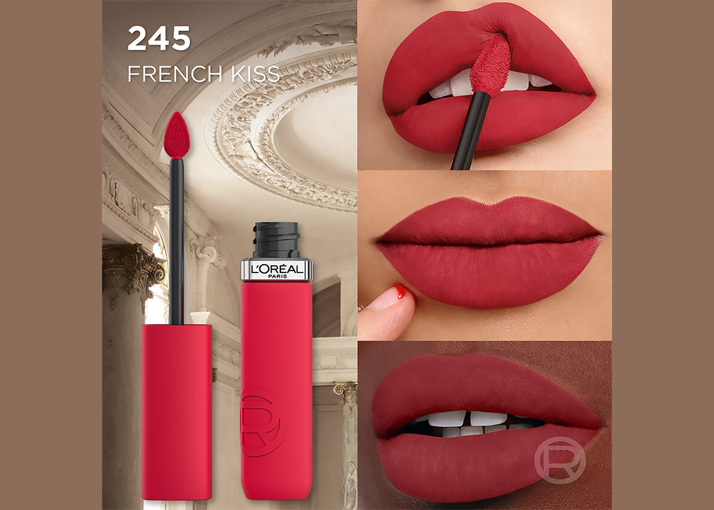 INFALLIBLE  LE MATTE RESISTANCE LIPSTICK LIQ.245 1PZA