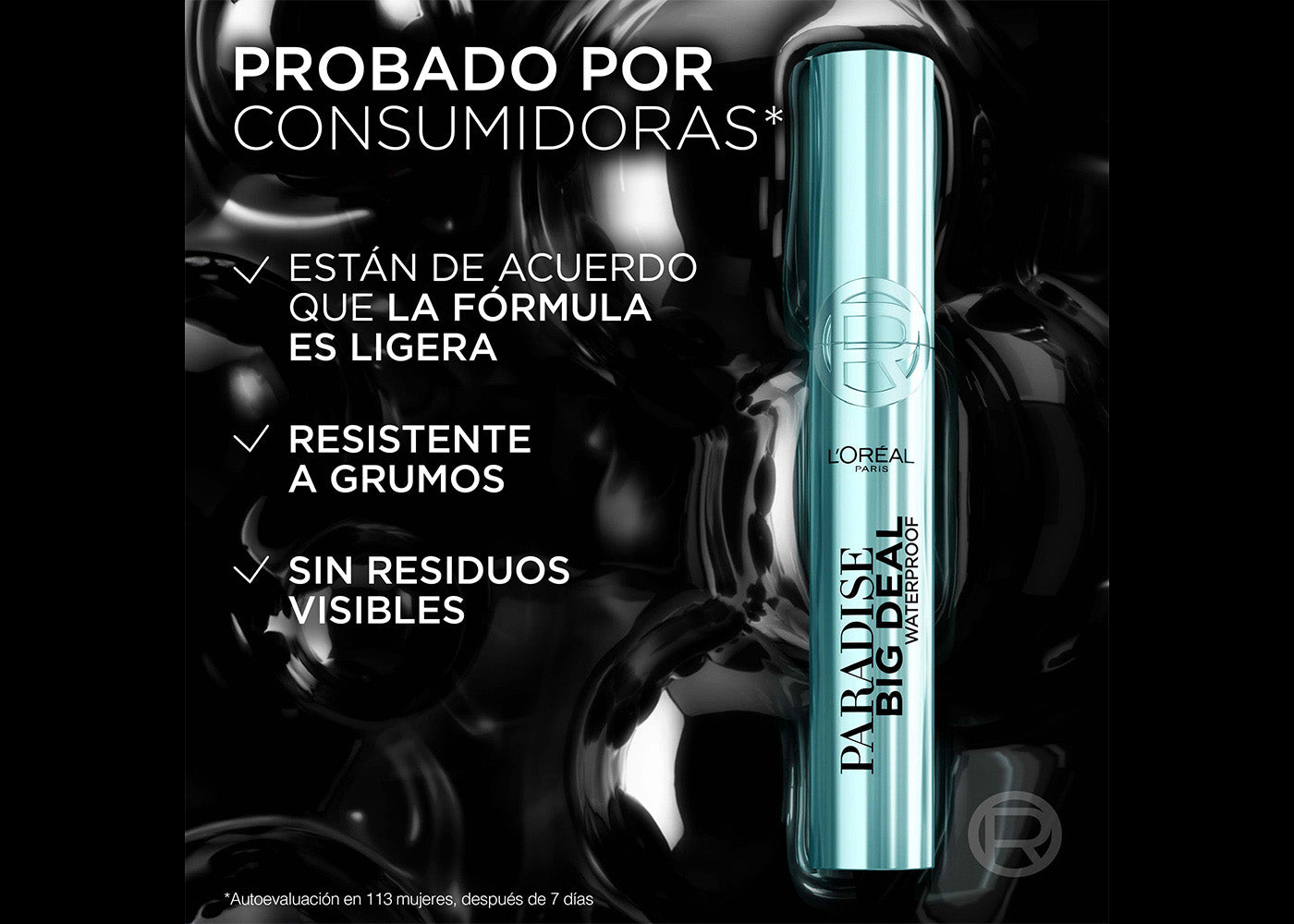 PARADISE BIG DEAL WATERPROOF MASC P/PESTANAS 1P
