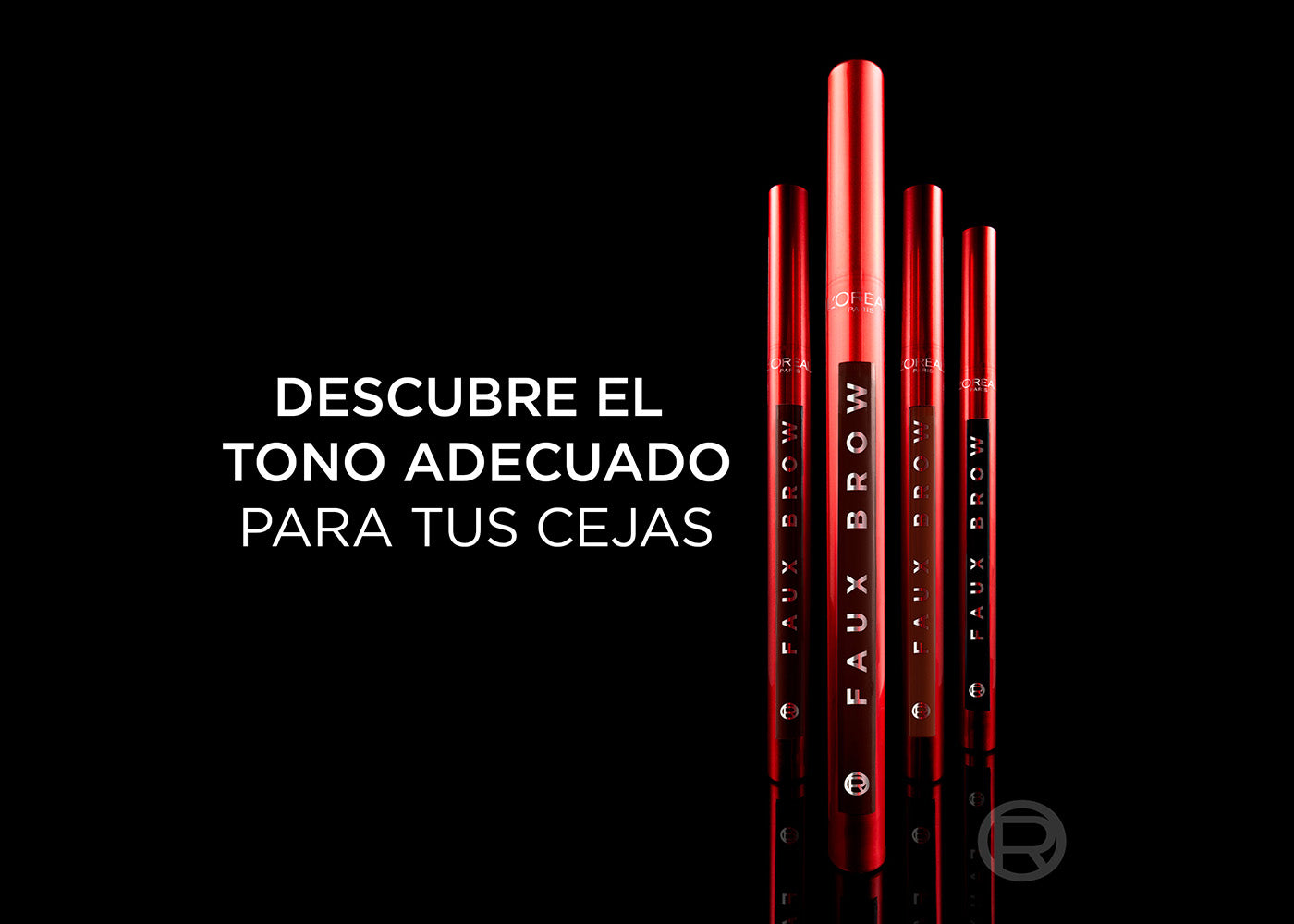 Delineador de Cejas Faux Brow, Tono CafÃ© - Dark Brunette
