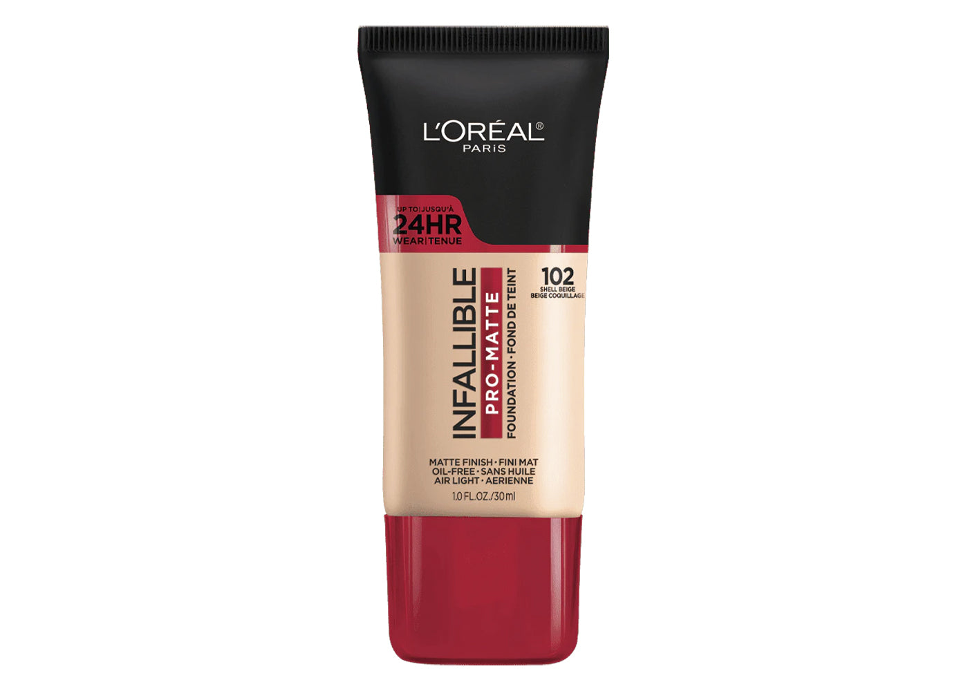 L´Oréal Paris Base de maquillaje Infallible Pro Matte Shell Beige 102 30ml