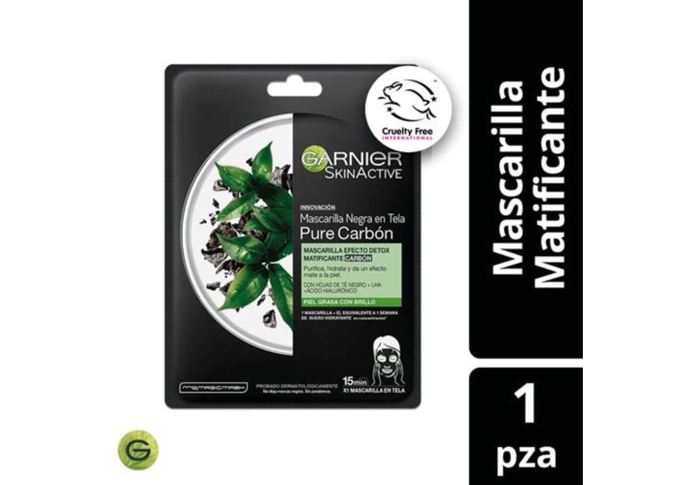 GRN PUR CHARC MASK BLACK TEA