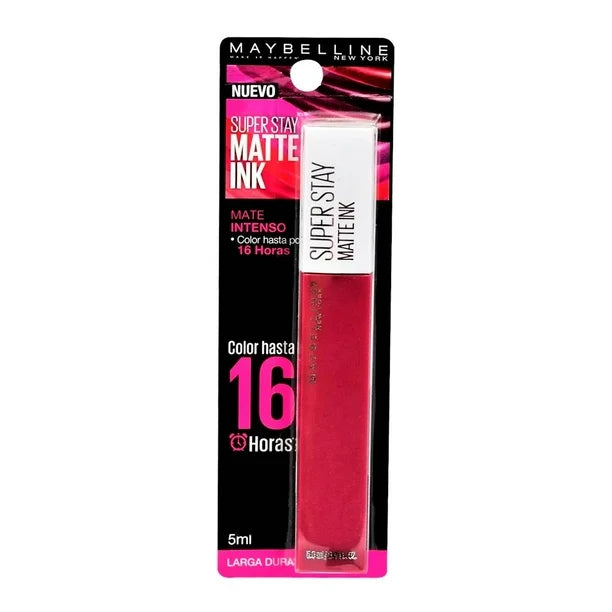 MAYBELLINE Labial Liquido Matte Larga Duracion Superstay City Edition, 115 Founder