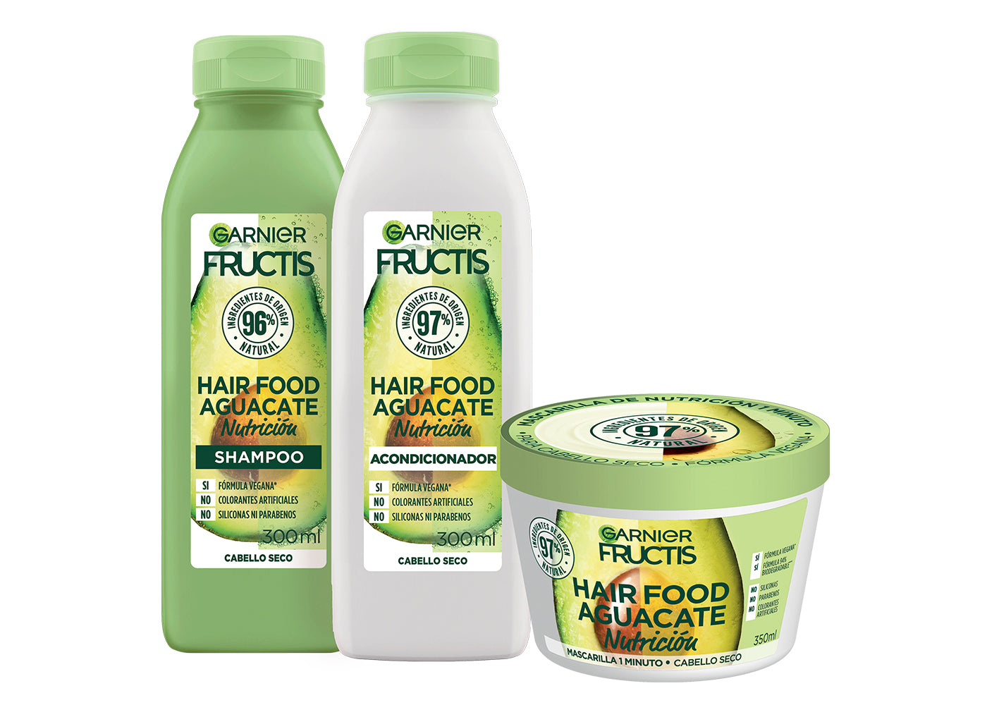 Garnier Fructis Hair Food Aguacate Rutina Completa