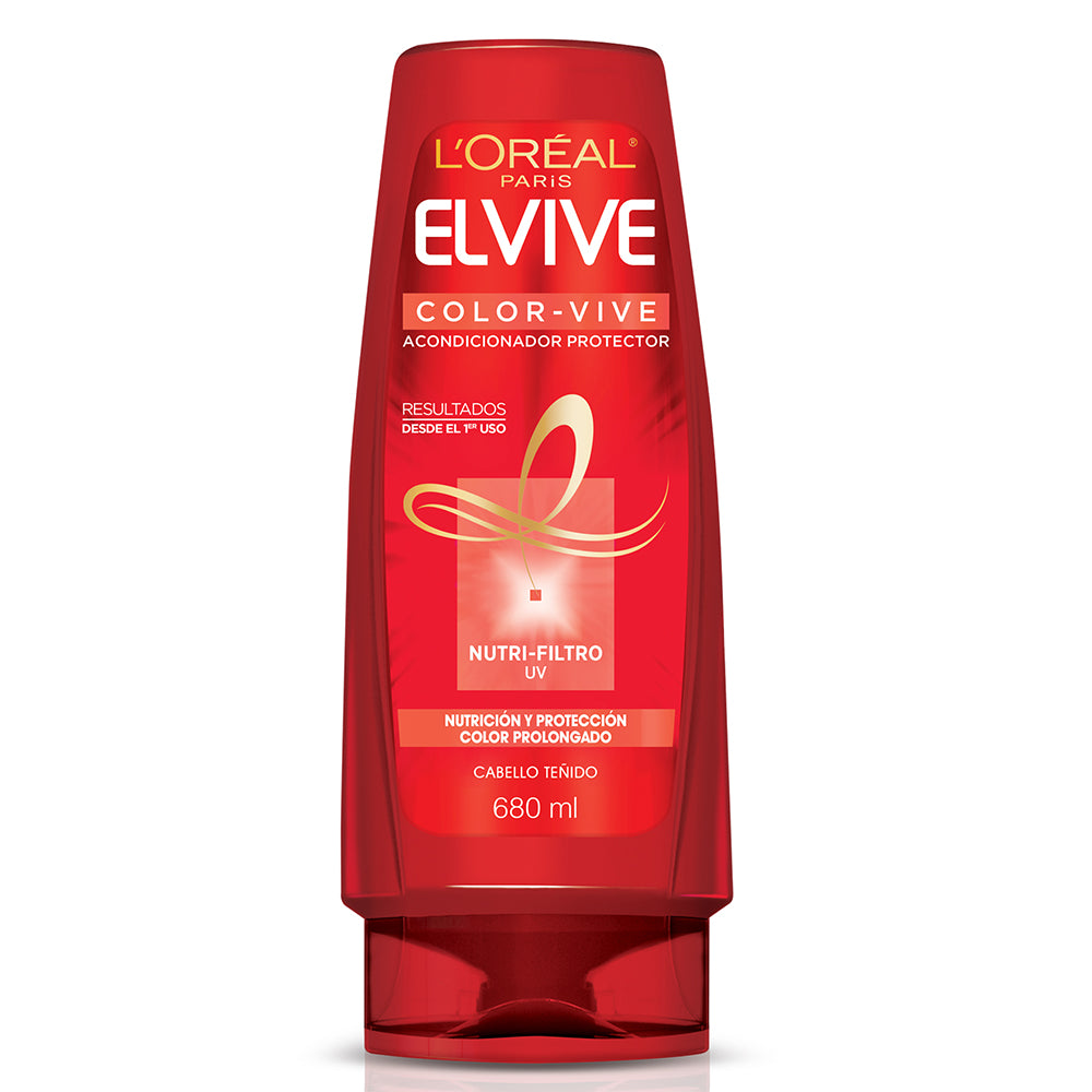 L'Oreal Paris Acondicionador, color Vive Elvive, 680 ml