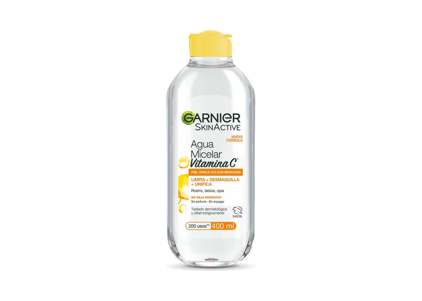 Garnier Skin Naturals Face Express aclara tono uniforme Agua Micelar