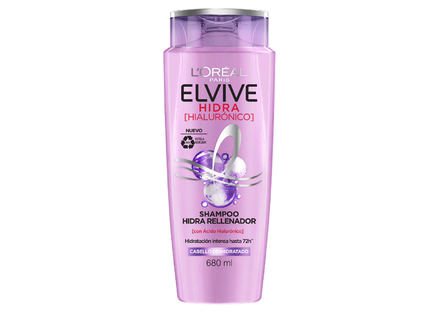 L'Oreal Paris Shampoo, Hidra Hialuronico , 680 ml