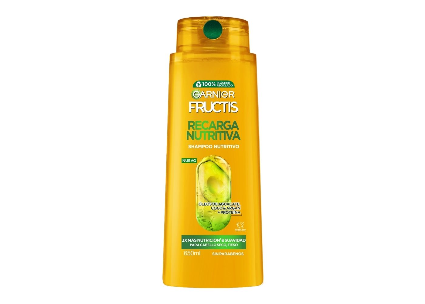 Garnier Fructis Recarga Nutritiva Shampoo 650 ml