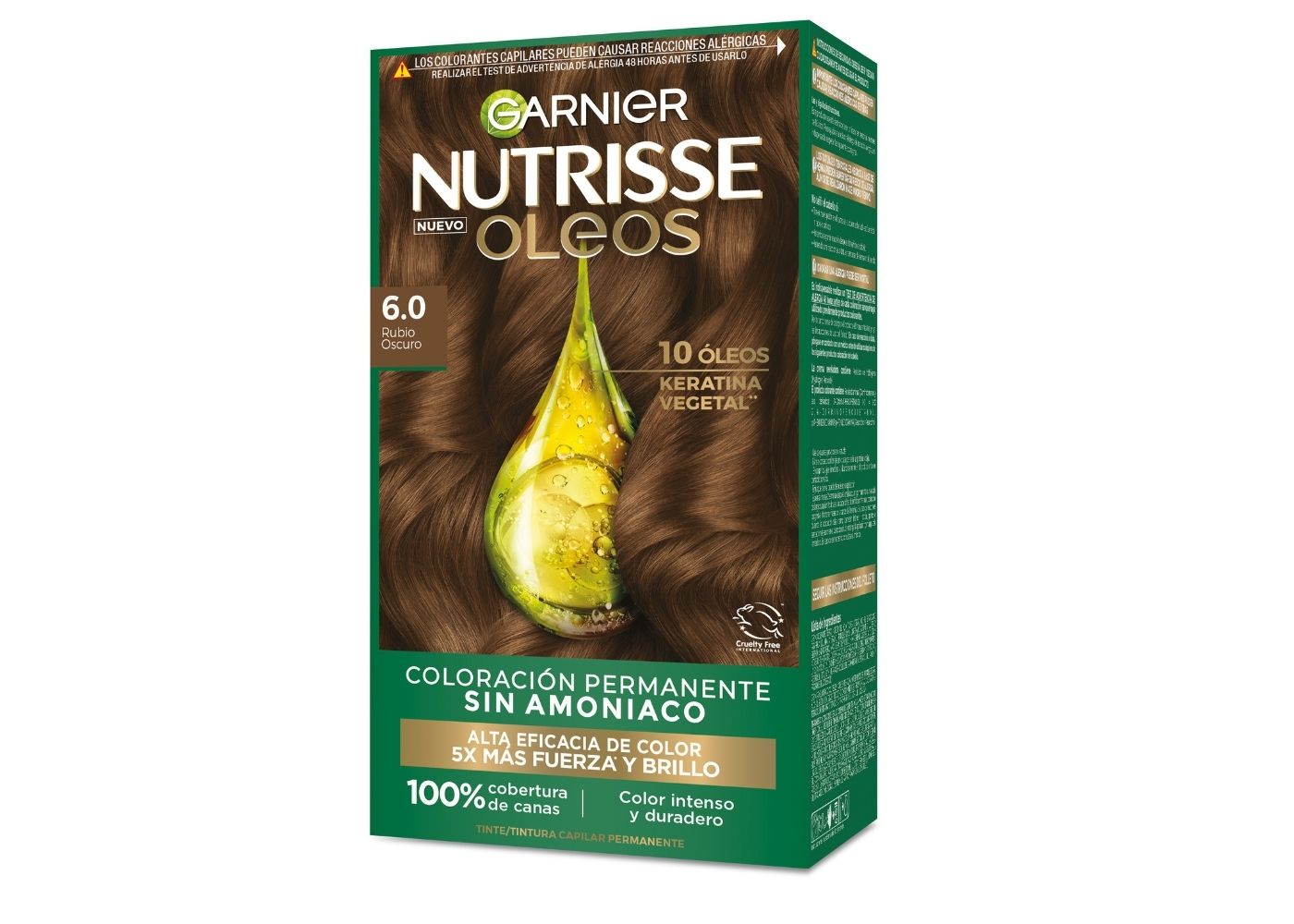 NUTRISSE OLEOS RUBIO OSCURO 6.0