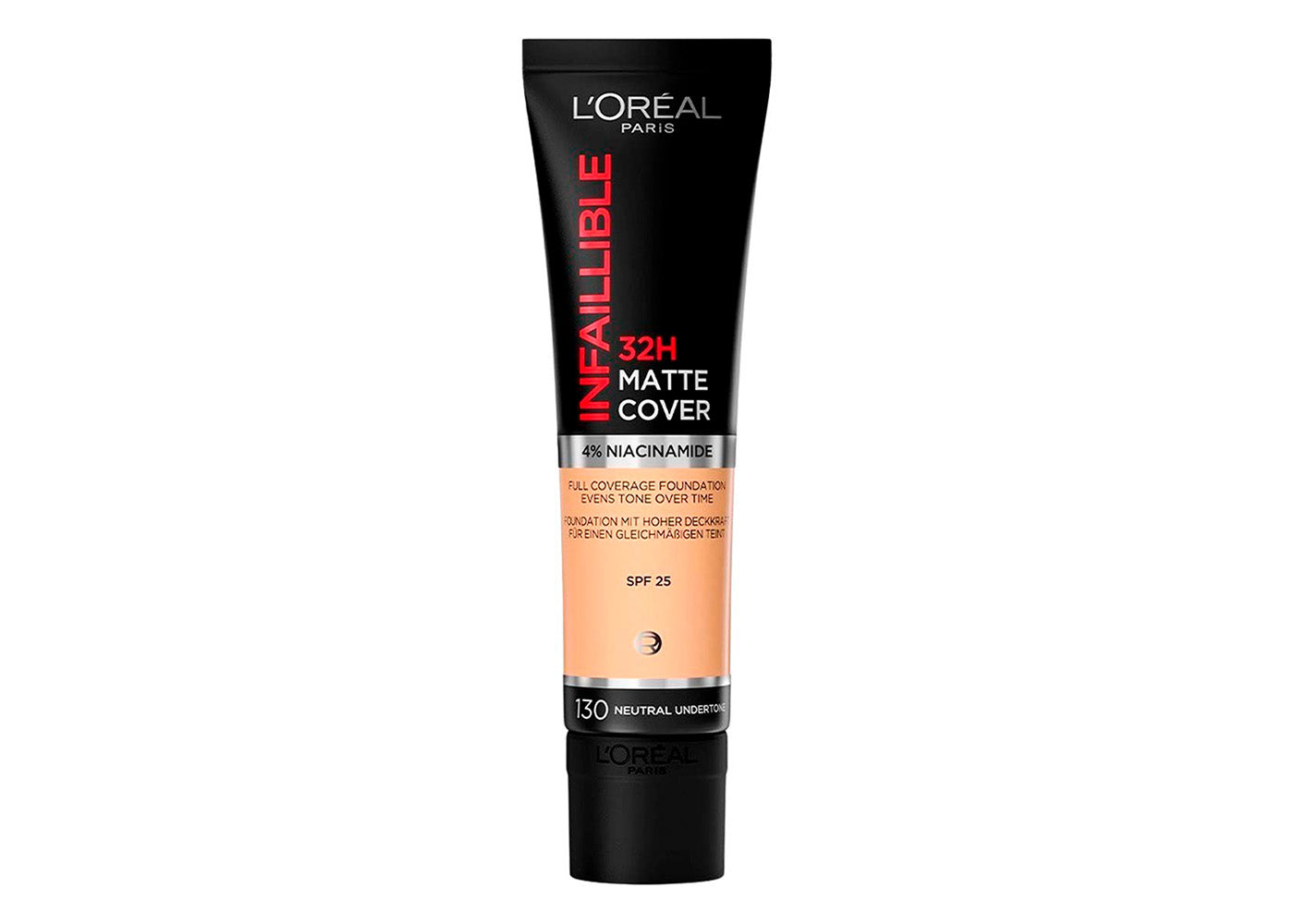 INFALLIBLE 32H BASE DE MAQUILLAJE 130 1PZA