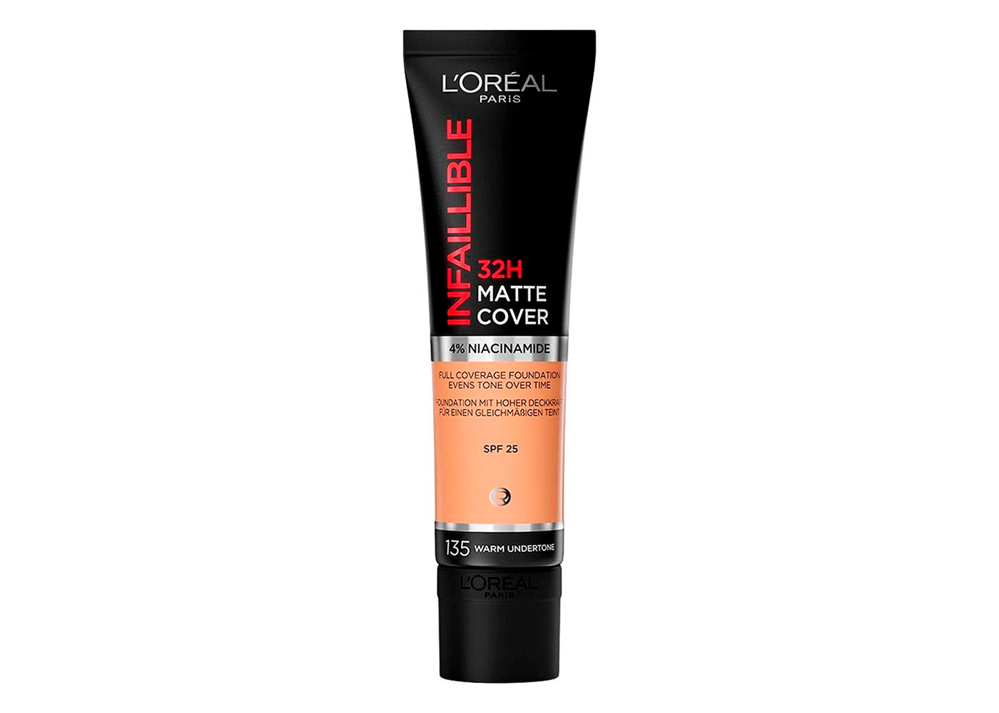 LÂ´OrÃ©al Paris Base de maquillaje Infallible Pro Matte  135 Vainilla 30ml