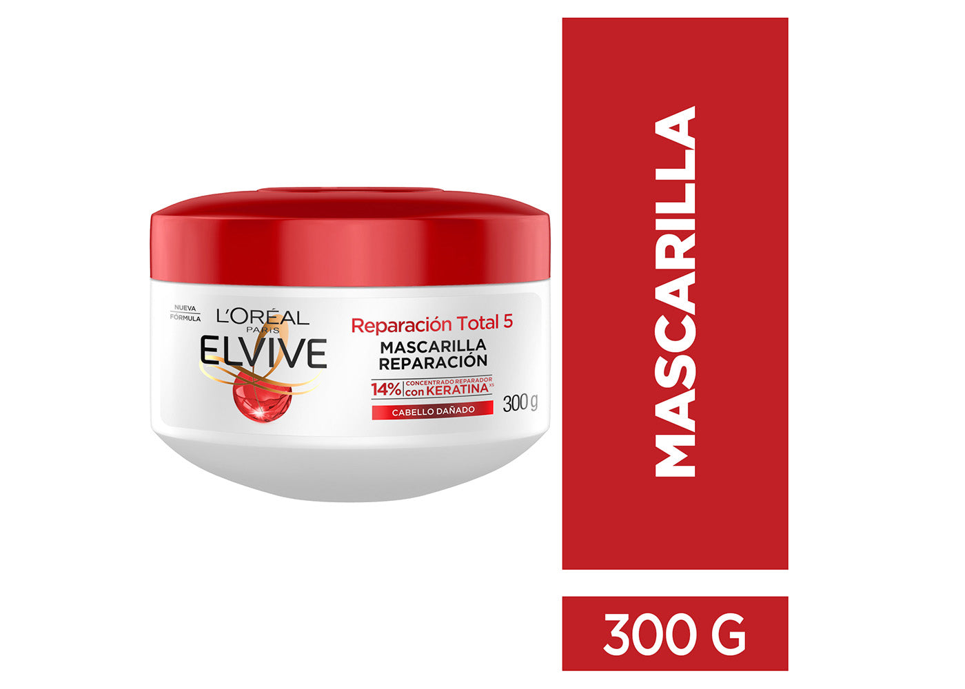 L'OrÃƒÂ©al Paris Mascarilla ReparaciÃƒÂ³n Total 5 Elvive 300 g