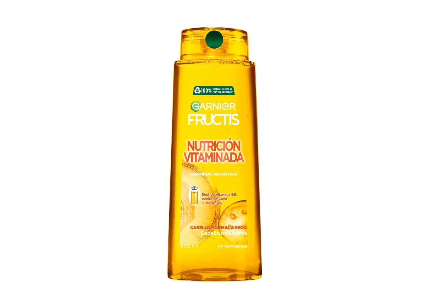 Garnier Fructis Shampoo Nutricion Vitaminada, 650 ml