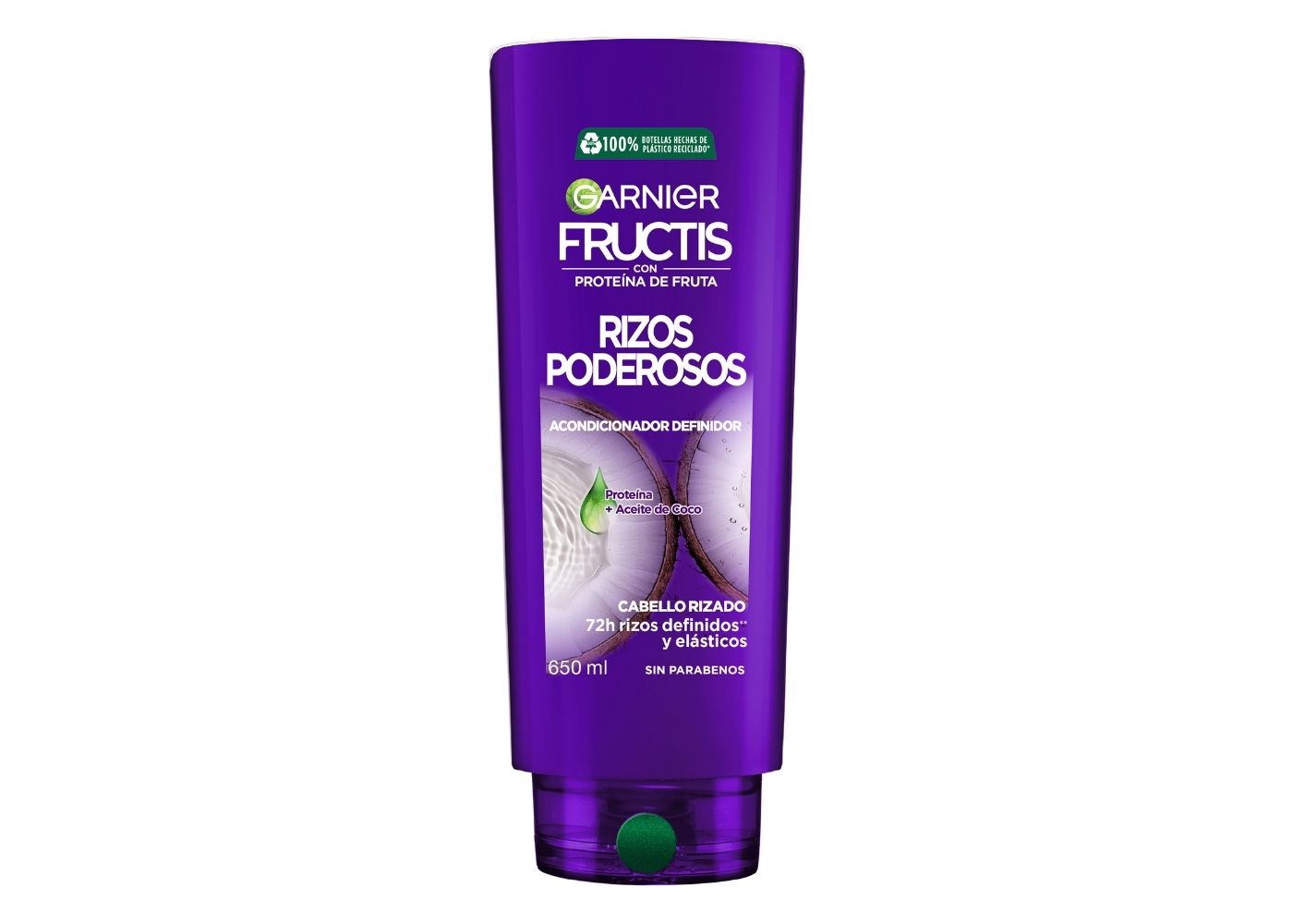 Garnier Fructis Acondicionador Rizos Poderosos, 650 ml