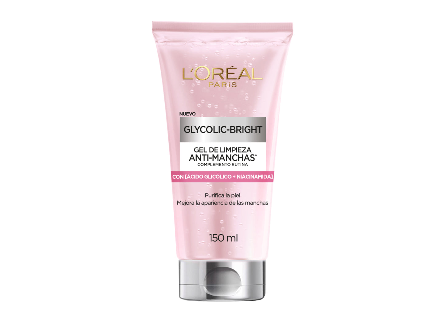 L'OrÃƒÂ©al Paris Gel Limpiador Anti-Manchas Glycolic Bright, 150 ml