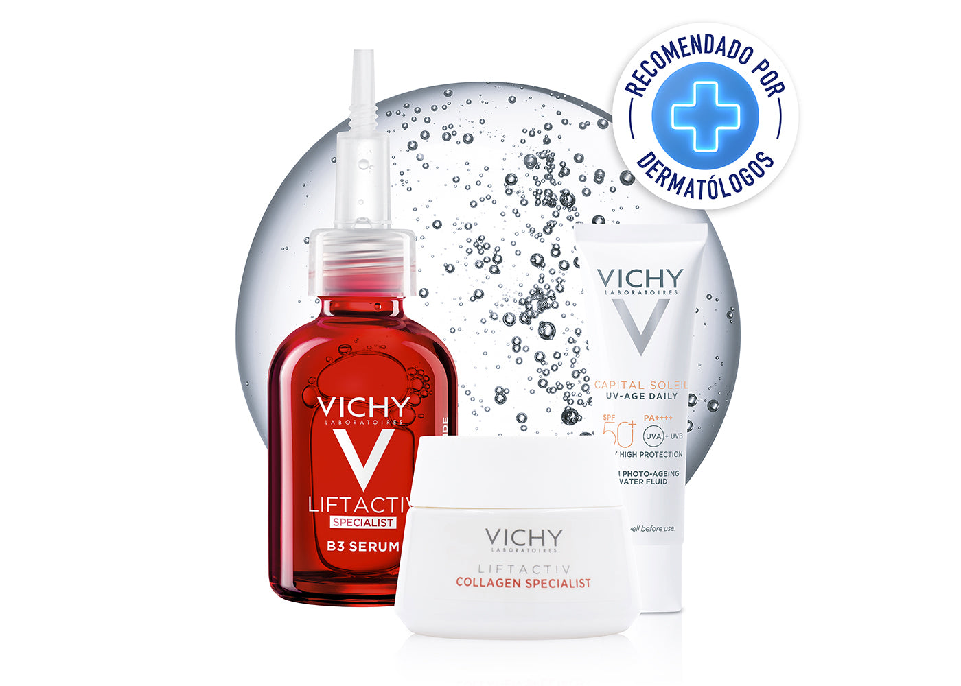 VICHY KIT B3 ANTIMANCHAS OSCURAS Y ARRUGAS