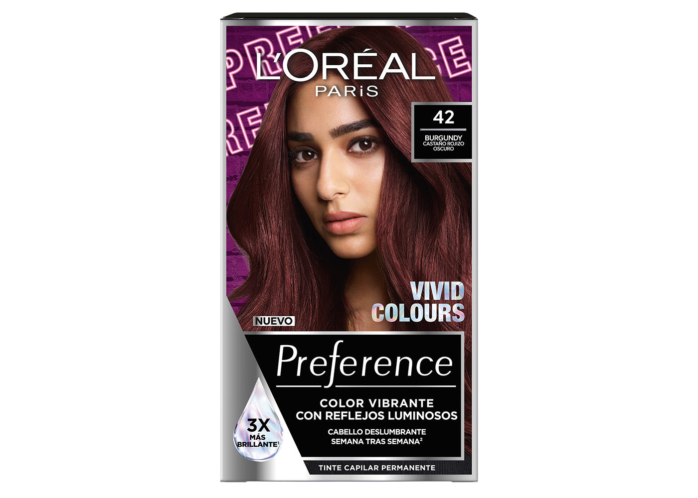 Preference Burgundy Vivid Colors