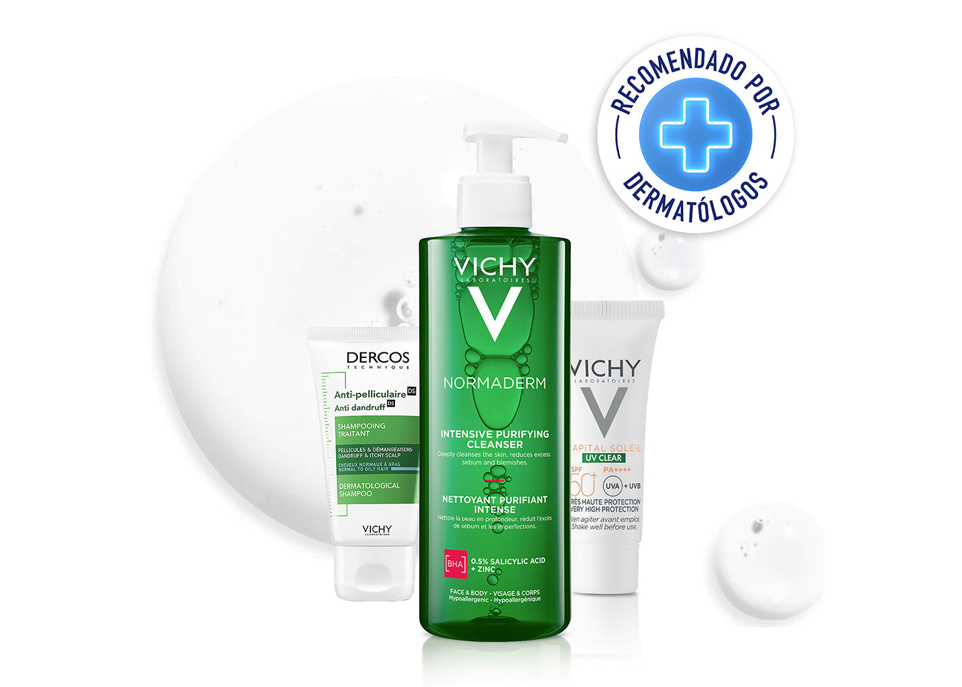 VICHY KIT NORMADERM  PIEL GRASA LIMPIEZA