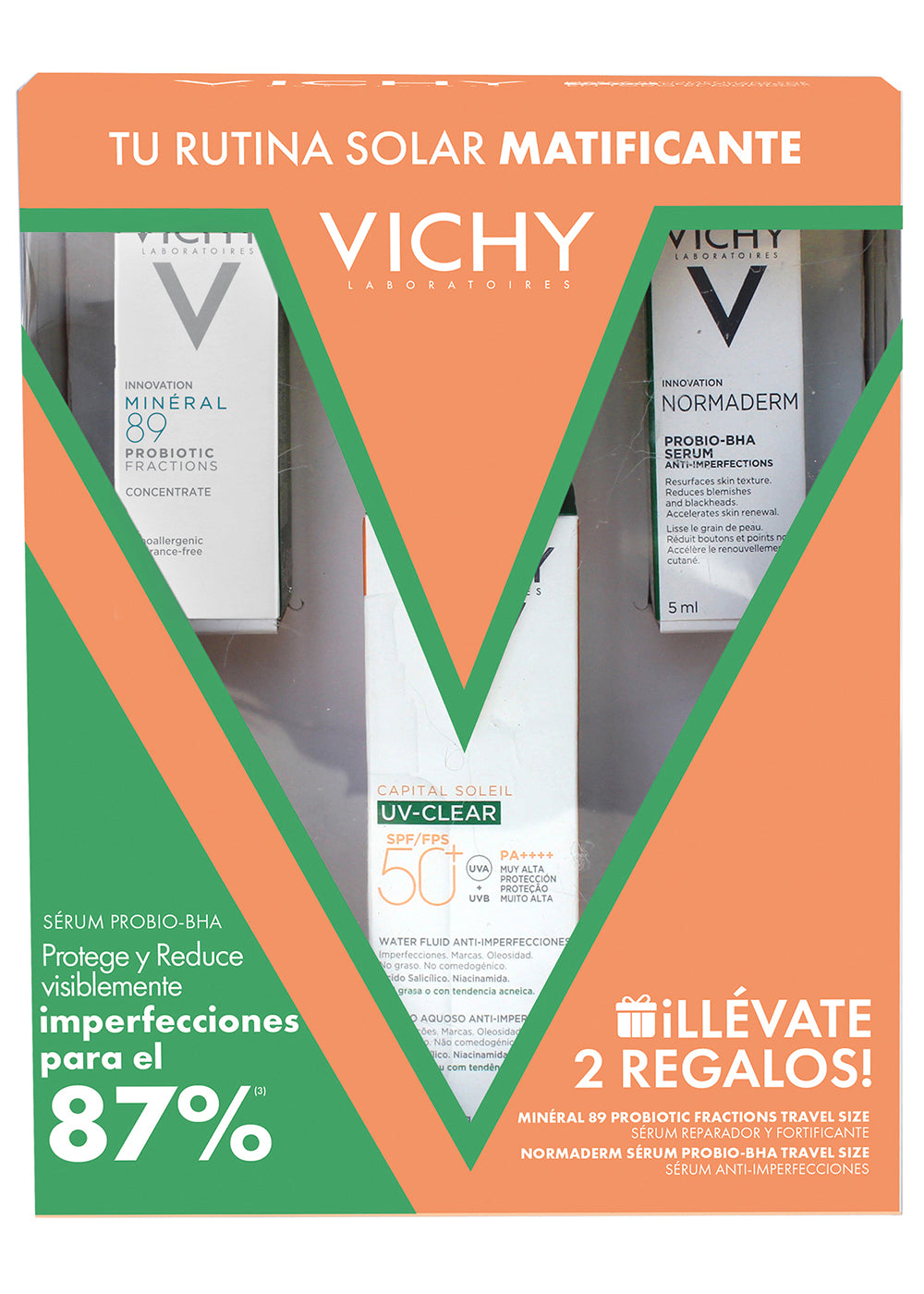 VICHY KIT CAPITAL   SOLEIL PIEL GRASA