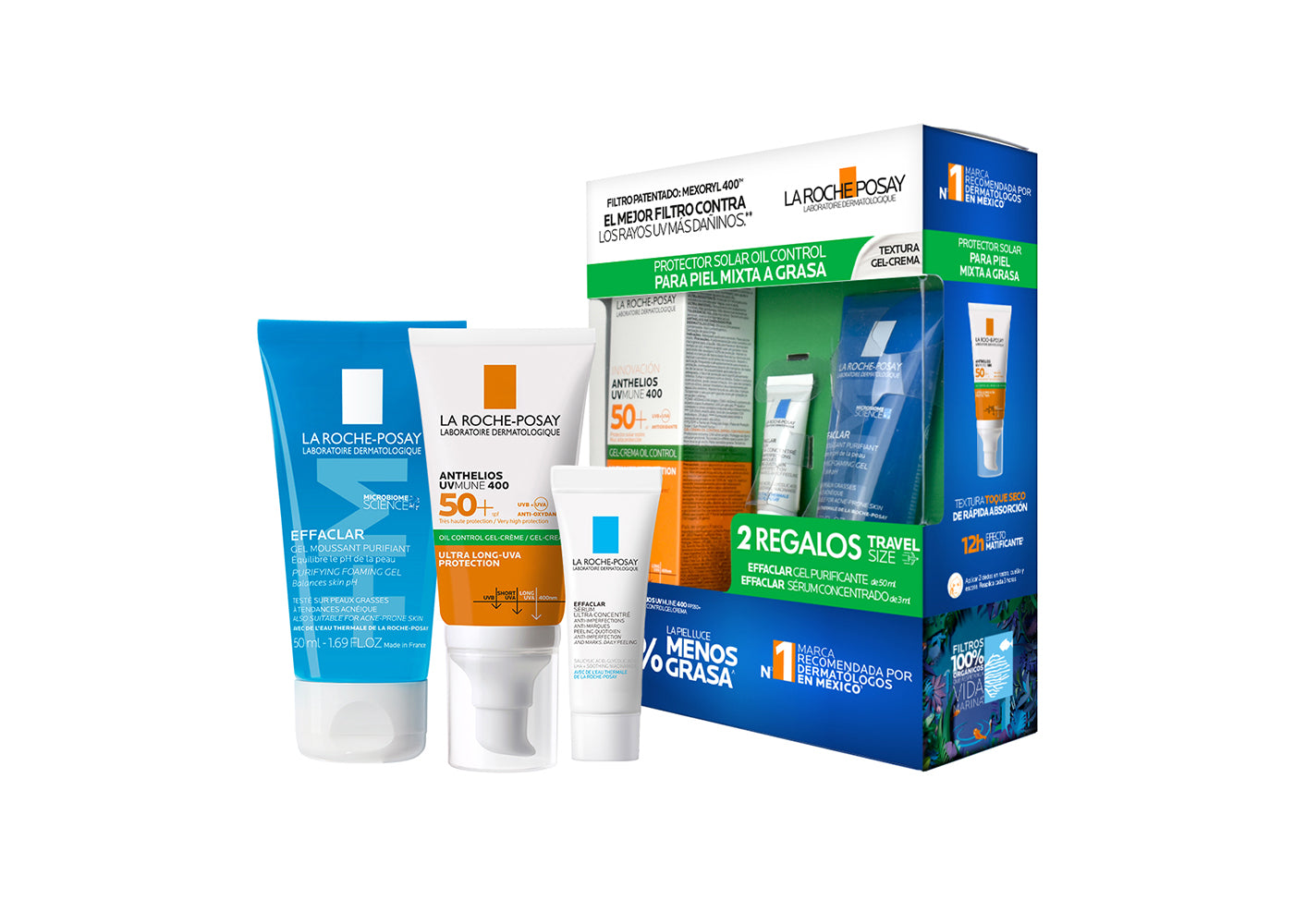 LA ROCHE POSAY KIT  VERANO ANTHELIOS PROTECCIÃ³N SOLAR CON TE