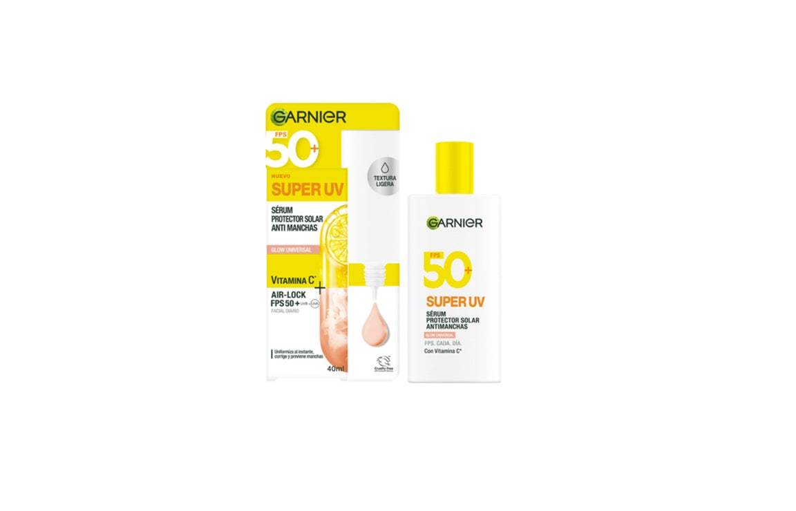 GARNIER SUPER UV SERUM TINTED W/ VI