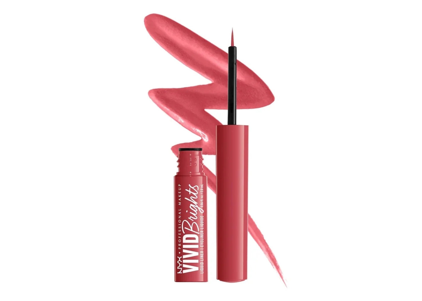 VIVID BRIGHT LIQ LNR ON RED