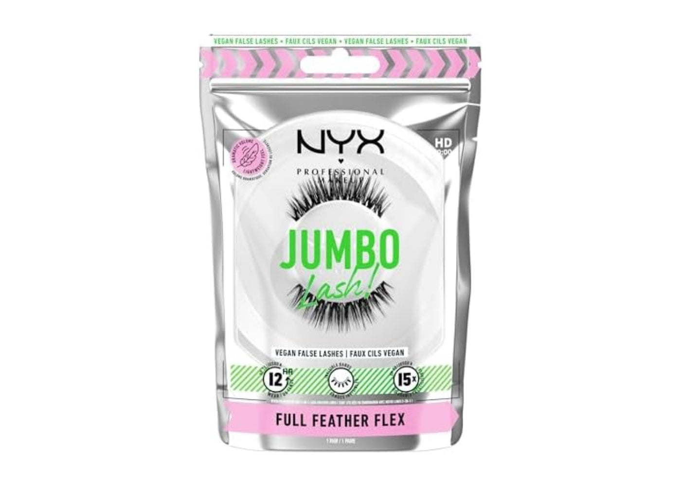 JUMBO LSH VGN REUS FLSE LSH FULL FE