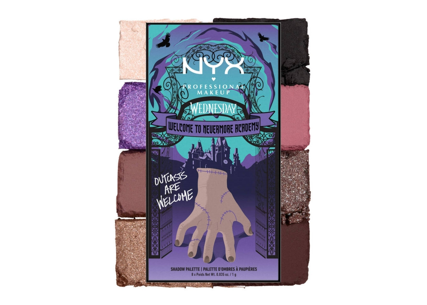 THE NEVERMORE ACADEMY PALETTE